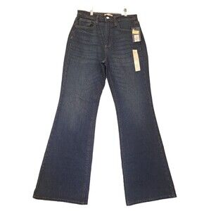 Universal Thread High Rise Flare Jeans Women Size 6R Blue Denim NWT